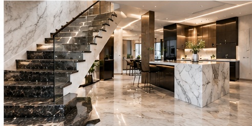 Ứng dụng Granite và Marble trong cùng một công trình