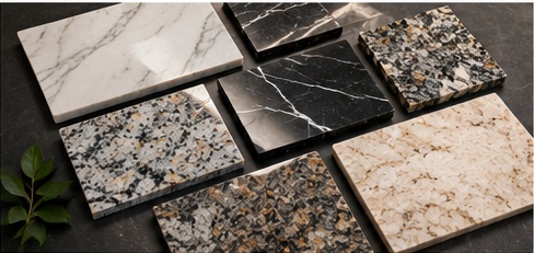 Bộ sưu tập mẫu đá Granite và Marble tự nhiên