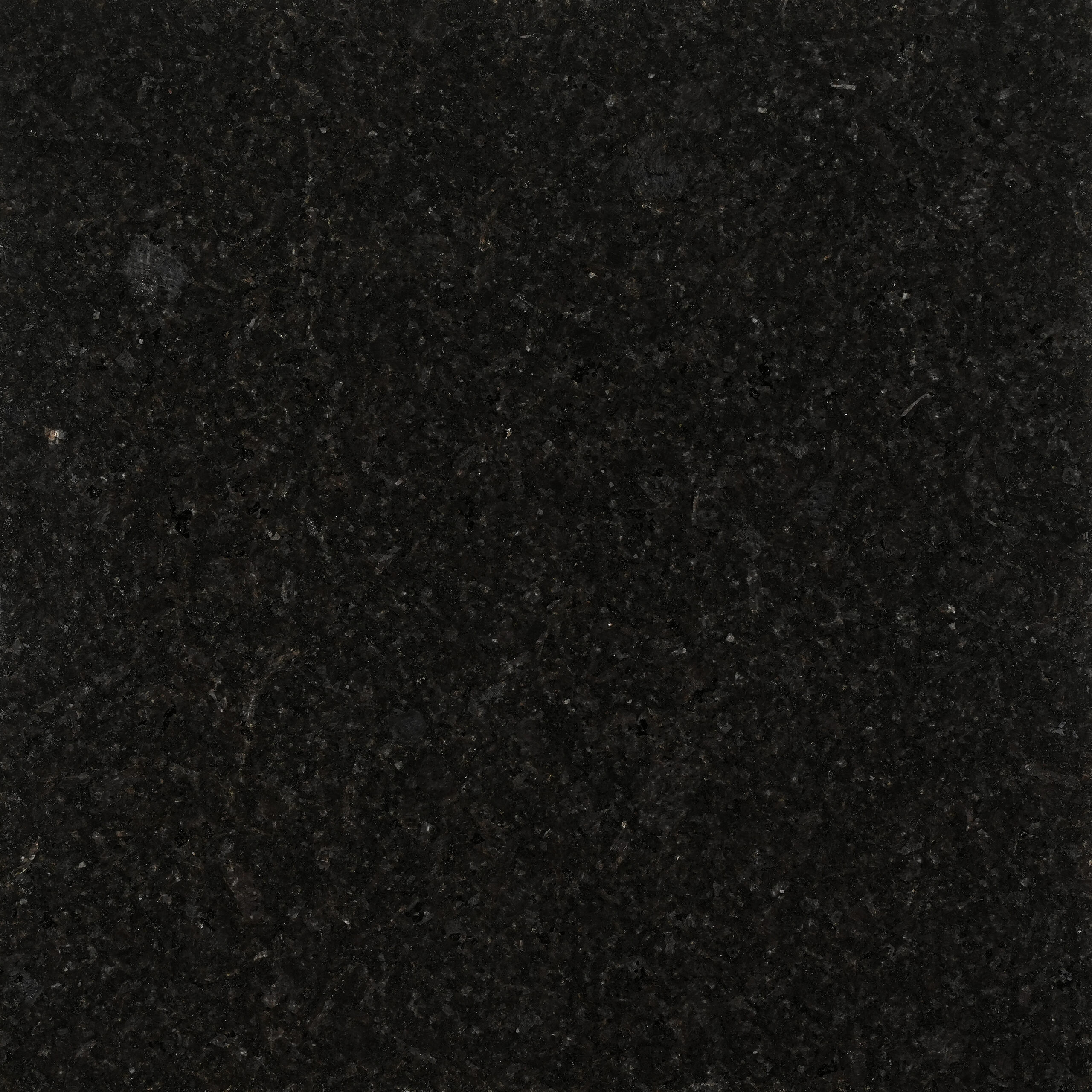 Black Pearl granite đen đồng đều, hạt khoáng xám đen tinh tế, phong cách tối giản. Bền cho mặt bếp, lavabo, quầy bar, lát sàn. Xem tại Vistones.